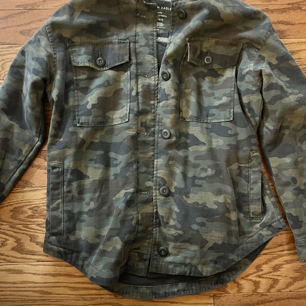 American Eagle Outfitters Camouflage Jacket